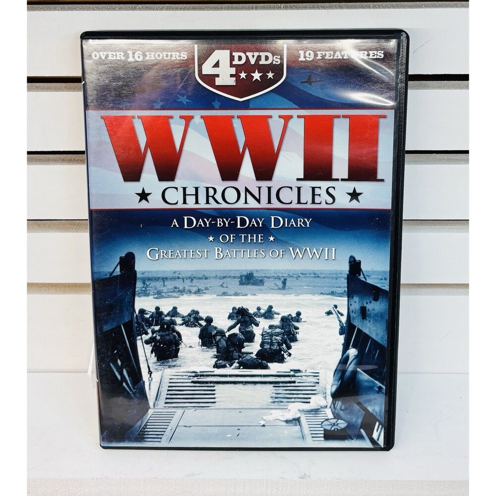 WWII Chronicles: A Day-By-Day Diary 4 Disc Set 16 Hours DVD